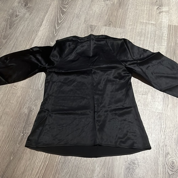 Vince Black Silk Blouse - Picture 9 of 14
